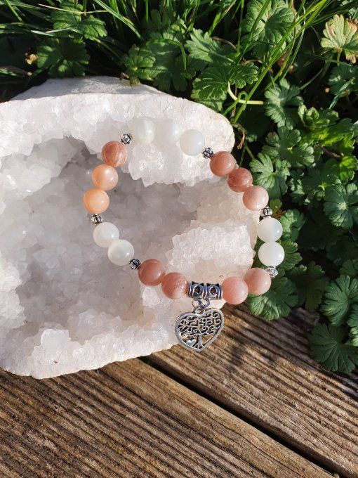 Bracelet Pierre de soleil Pierre de lune