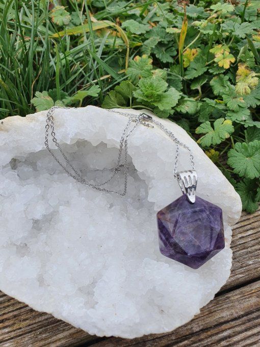Hexagonal Améthyste