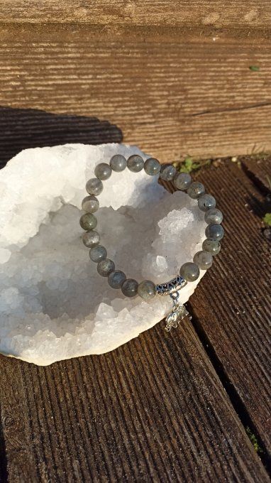 Bracelet Labradorite 8 mm