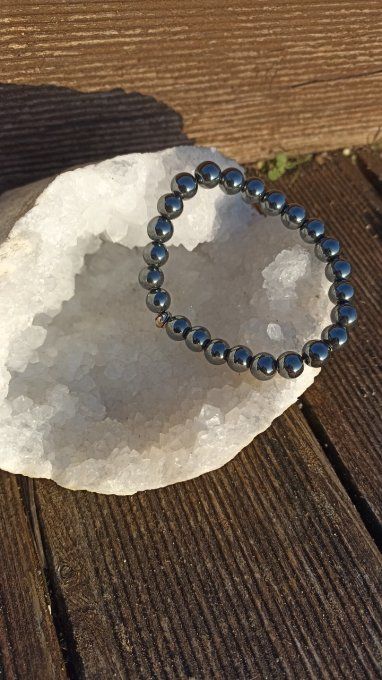 Bracelet Hématite 8mm